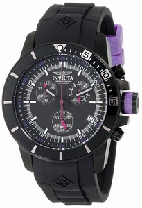 Invicta Black Dial Stainless Steel Band Watch #13936 (Men Watch)