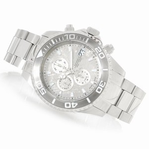 Invicta Swiss Made ETA A07.211 Valgranges Automatic Chronograph w/ 25 Jewels Meteorite Watch #13988 (Men Watch)