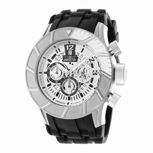 Invicta Pro Diver Quartz Chronograph Date Polyurethane Watch #14027 (Men Watch)