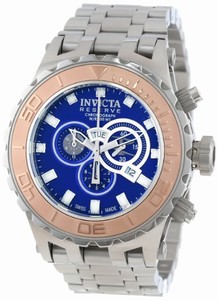 Invicta Swiss Quartz Blue Watch #14035 (Men Watch)