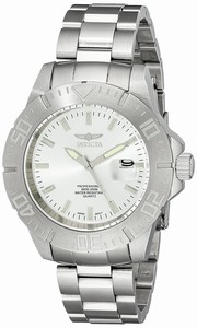 Invicta Silver Dial Stainless Steel Band Watch #14048 (Men Watch)