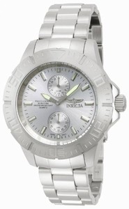 Invicta Pro Diver Quartz Chronograph Silver Dial Stainless Steel Watch # 14056 (Men Watch)