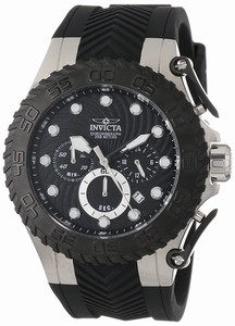 Invicta Black Dial Stainless Steel Band Watch # 14089 (Men Watch)