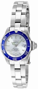 Invicta Pro Diver Quartz Analog Date Silver Dial Stainless Steel Watch # 14125 (Women Watch)