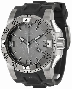 Invicta Grey Dial Stainless Steel Band Watch #1414 (Men Watch)