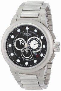 Invicta Swiss Quartz Black Watch #14300 (Men Watch)