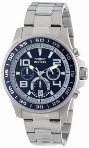 Invicta Japanese Quartz Blue Watch #14332 (Men Watch)
