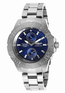 Invicta Pro Diver Quartz Chronograph Blue Dial Stainless Steel Watch # 14346 (Men Watch)