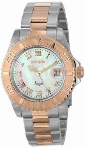 Invicta Swiss Quartz Mother of pearl Watch #14367 (Women Watch)