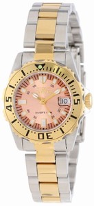 Invicta Swiss Quartz rose gold Watch #14370 (Women Watch)