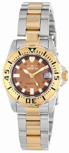 Invicta Swiss Quartz Brown Watch #14372 (Women Watch)