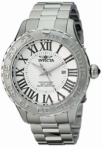 Invicta Japanese Quartz Silver Watch #14378 (Men Watch)