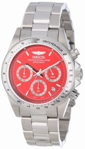 Invicta Japanese Quartz Red Watch #14380 (Men Watch)