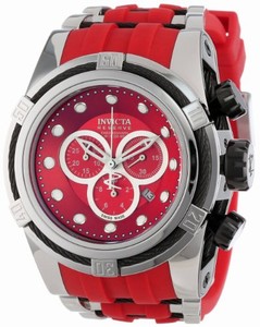 Invicta Swiss Quartz Red Watch #14402 (Men Watch)