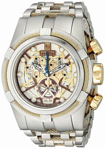 Invicta Skeleton Quartz Watch #14427 (Men Watch)