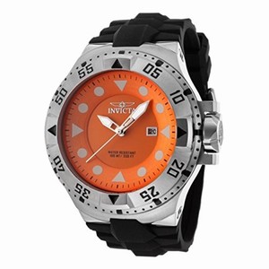 Invicta Japanese Quartz Orange Watch #14437 (Men Watch)