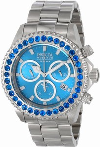 Invicta Swiss Quartz Blue Watch #14447 (Men Watch)