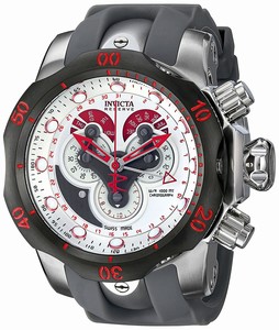 Invicta Quartz Chronograph Silicone Watch # 14467 (Men Watch)