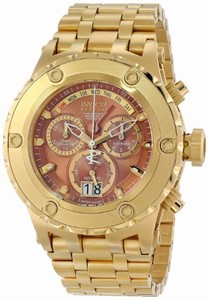 Invicta Swiss Quartz Brown Watch #14472 (Men Watch)