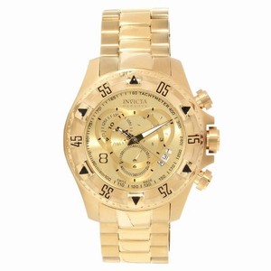 Invicta Quartz Gold Watch #14473 (Men Watch)