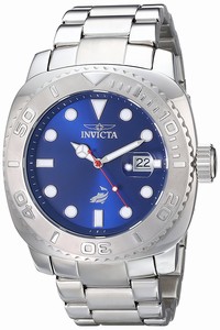 Invicta Blue Dial Stainless Steel Band Watch #14480 (Men Watch)