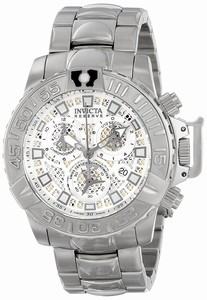 Invicta Silver Dial Stainless Steel Band Watch #14487 (Men Watch)