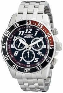 Invicta Black Dial Stainless Steel Band Watch #14512 (Men Watch)