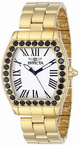 Invicta White Dial Stainless Steel Band Watch #14530 (Women Watch)