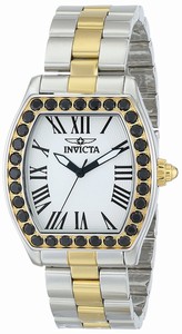 Invicta White Dial Stainless Steel Band Watch #14531 (Women Watch)