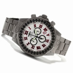 Invicta Silver Dial Gun Metal Stainless-steel Band Watch #14536 (Men Watch)