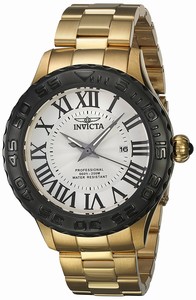 Invicta Silver Dial Stainless Steel Band Watch #14538 (Men Watch)