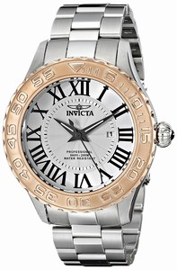 Invicta Silver Dial Stainless Steel Band Watch #14539 (Men Watch)