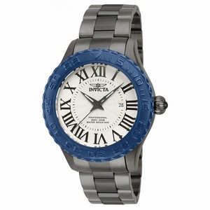 Invicta White Quartz Watch #14540 (Men Watch)