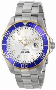 Invicta Silver Dial Stainless Steel Band Watch #14543 (Men Watch)