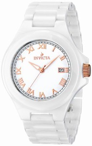 Invicta Swiss Quartz White Watch #14577 (Men Watch)