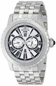 Invicta Silver Dial Stainless Steel Band Watch #14586 (Men Watch)