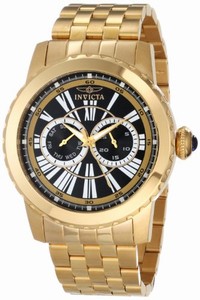 Invicta Swiss Quartz Black Watch #14589 (Men Watch)