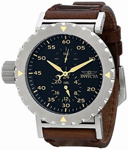 Invicta Japanese Quartz Black Watch #14636 (Men Watch)