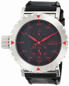 Invicta Japanese Quartz Black Watch #14637 (Men Watch)