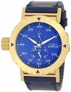 Invicta Japanese Quartz Blue Watch #14641 (Men Watch)