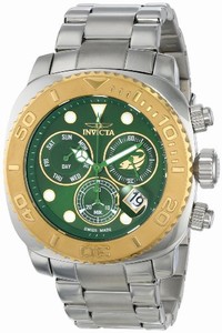 Invicta Swiss Quartz Green Watch #14648 (Men Watch)