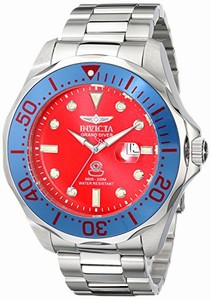 Invicta Swiss Quartz Red Watch #14657 (Men Watch)