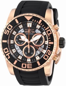 Invicta Swiss Quartz Black Watch #14675 (Men Watch)