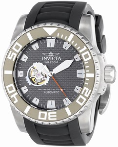 Invicta Pro Diver Automatic Black Polyurethane Watch #14679 (Men Watch)