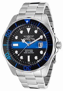 Invicta Swiss Quartz Carbon fiber Watch #14702 (Men Watch)