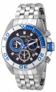 Invicta Pro Diver Quartz Chronograph Day Date Multicolor Dial Stainless Steel Watch # 14724 (Men Watch)