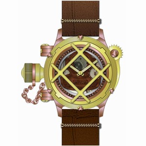 Invicta Brown Dial Fixed Gold-plated Band Watch #14814 (Women Watch)