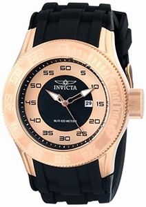 Invicta Japanese Quartz Black Watch #14837 (Men Watch)