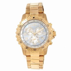 Invicta Mother Of Pearl Dial Chronograph Rotating Bezel Watch #14848 (Men Watch)