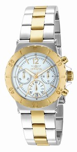 Invicta White Quartz Watch #14855 (Women Watch)